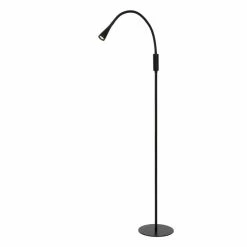 Lucide ZOZY Stehlampe LED Schwarz, 1-flammig