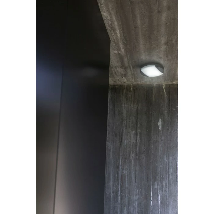 Lutec Lampen SWEEP Außendeckenleuchte LED Anthrazit, 1-flammig – Bild 4