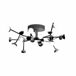 Mantra ADN Deckenleuchte LED Schwarz, 1-flammig