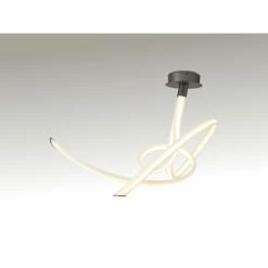 Mantra ARMONIA Deckenleuchte LED Grau, 1-flammig