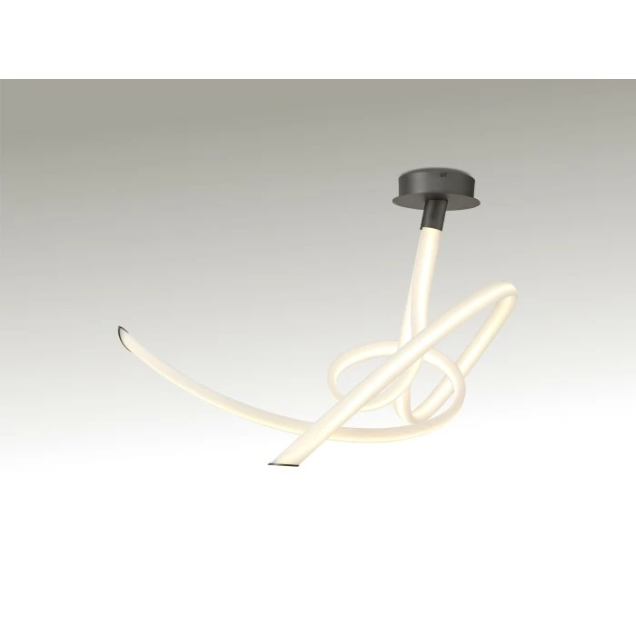 Mantra ARMONIA Deckenleuchte LED Grau, 1-flammig