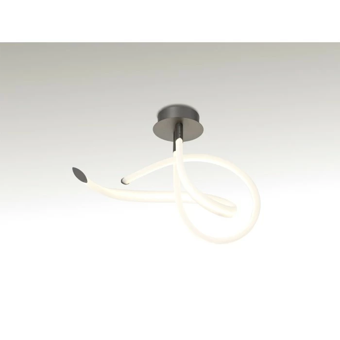 Mantra ARMONIA Deckenleuchte LED Grau, 1-flammig