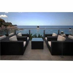 Mantra K2 Au&szlig;enstehleuchte LED Schwarz, 1-flammig