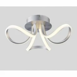 Mantra KNOT LED Deckenleuchte Chrom, 1-flammig