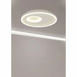 Mantra KRATER Deckenleuchte LED Weiß, 1-flammig, Fernbedienung