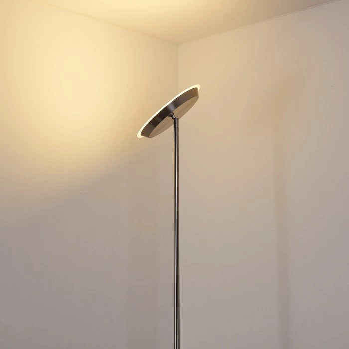 Hofstein Mjoelby Deckenfluter LED Nickel-Matt, 1-flammig – Bild 9