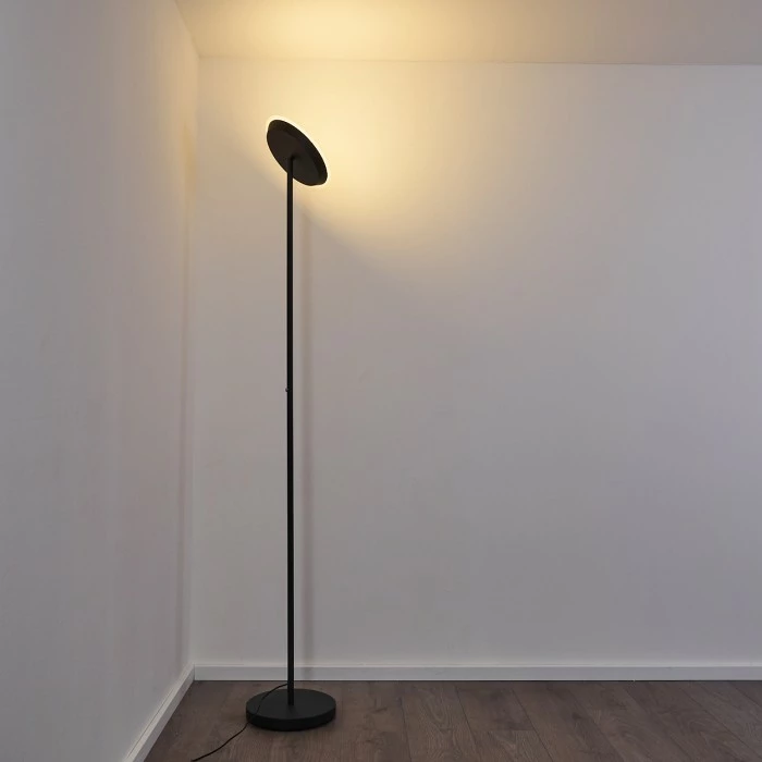 Hofstein Mjölby Deckenfluter LED Schwarz, 1-flammig – Bild 12