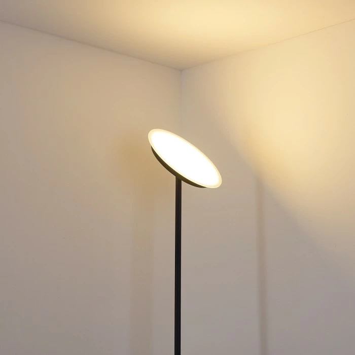 Hofstein Mjölby Deckenfluter LED Schwarz, 1-flammig – Bild 16