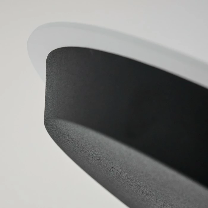 Hofstein Mjölby Deckenfluter LED Schwarz, 1-flammig – Bild 20