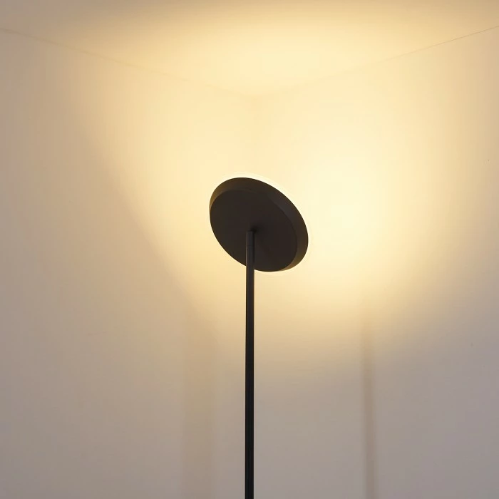 Hofstein Mjölby Deckenfluter LED Schwarz, 1-flammig – Bild 6