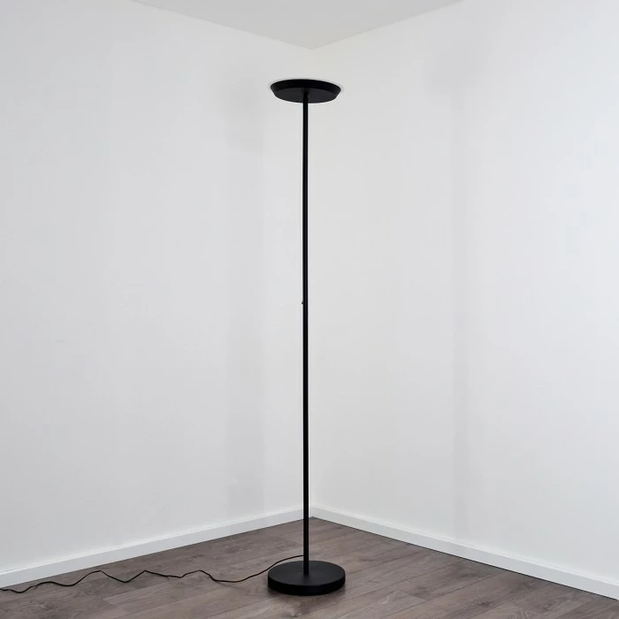 Hofstein Mjölby Deckenfluter LED Schwarz, 1-flammig – Bild 8