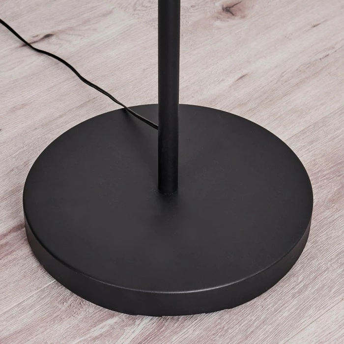 Hofstein Mjölby Deckenfluter LED Schwarz, 1-flammig – Bild 9