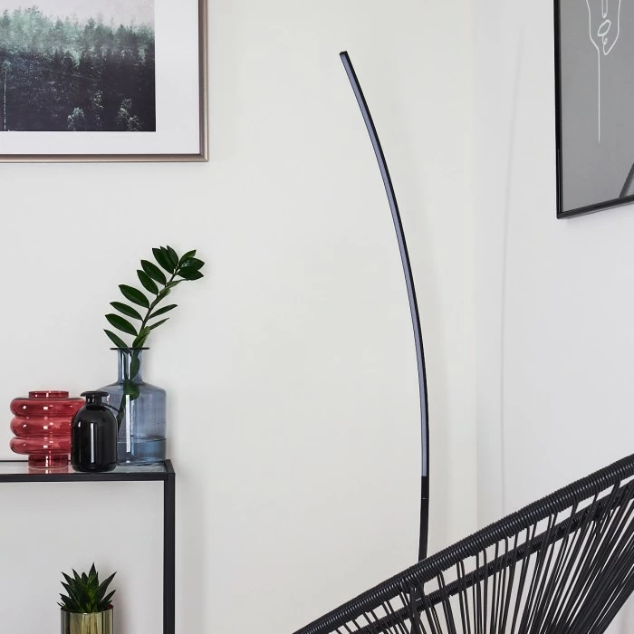 Hofstein Nagu Stehleuchte LED Schwarz, 1-flammig – Bild 2