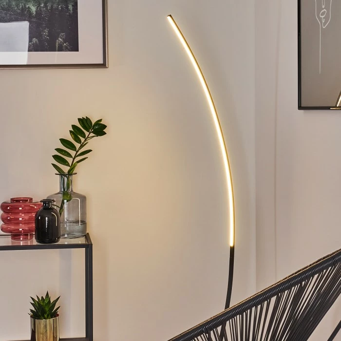 Hofstein Nagu Stehleuchte LED Schwarz, 1-flammig – Bild 9