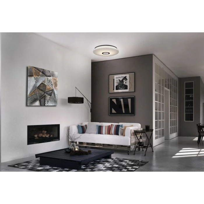 Nino Leuchten ALBURY Deckenleuchte LED Weiß, 1-flammig – Bild 2