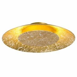 Nino Leuchten DALIA Deckenleuchte LED Gold, 1-flammig