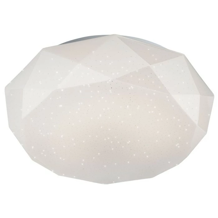 Nino Leuchten DIAMOND Deckenleuchte LED Weiß, 1-flammig