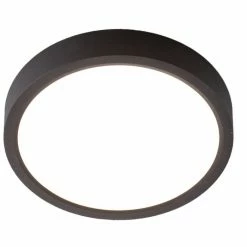 Nino Leuchten PUCCY Deckenleuchte LED Schwarz, 1-flammig