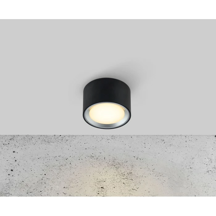 Nordlux Fallon Deckenleuchte LED Schwarz, 1-flammig – Bild 5