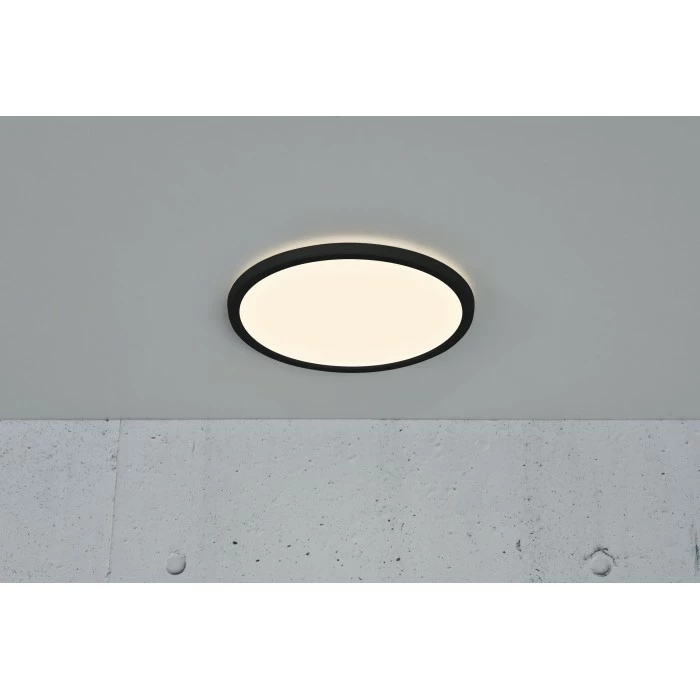 Nordlux OJA Deckenleuchte LED Schwarz, 1-flammig