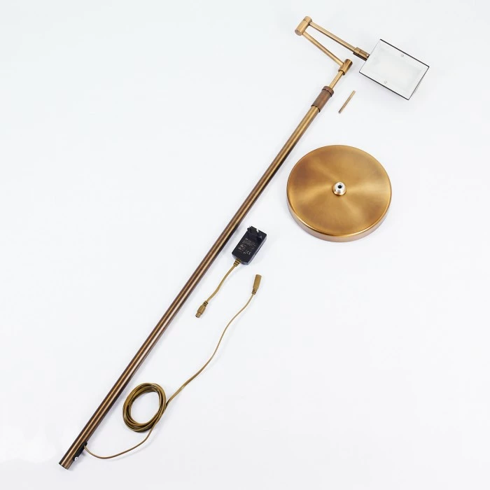 Hofstein Norrlida Stehleuchte LED Messing, 1-flammig – Bild 5