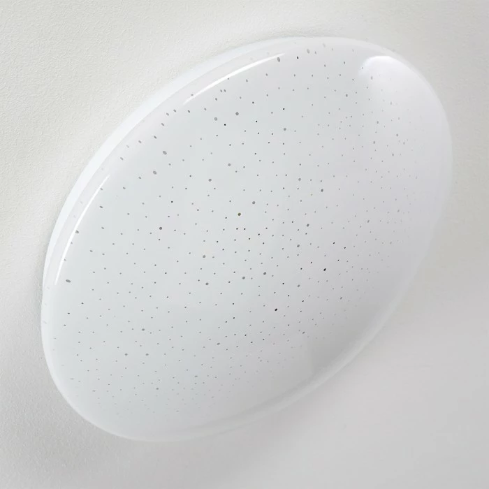 Hofstein Norton Star Deckenleuchte LED Weiß, 1-flammig, Fernbedienung, Farbwechsler – Bild 35