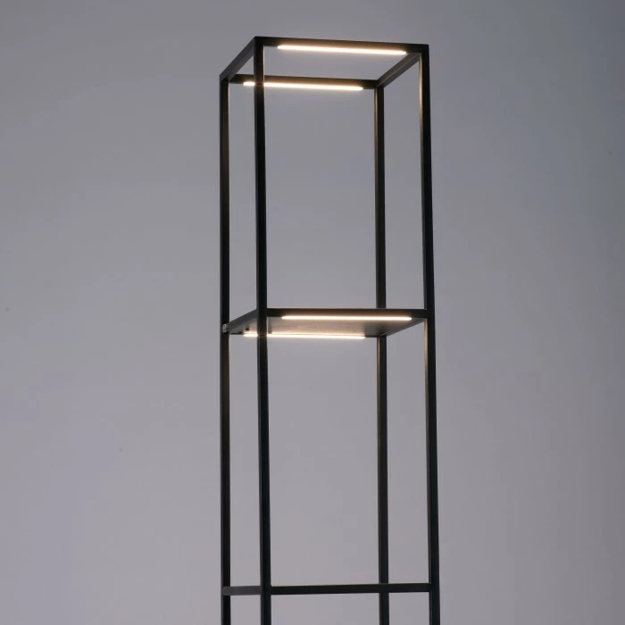 Paul Neuhaus Leuchten Paul Neuhaus CONTURA Stehleuchte LED Schwarz, 4-flammig – Bild 8