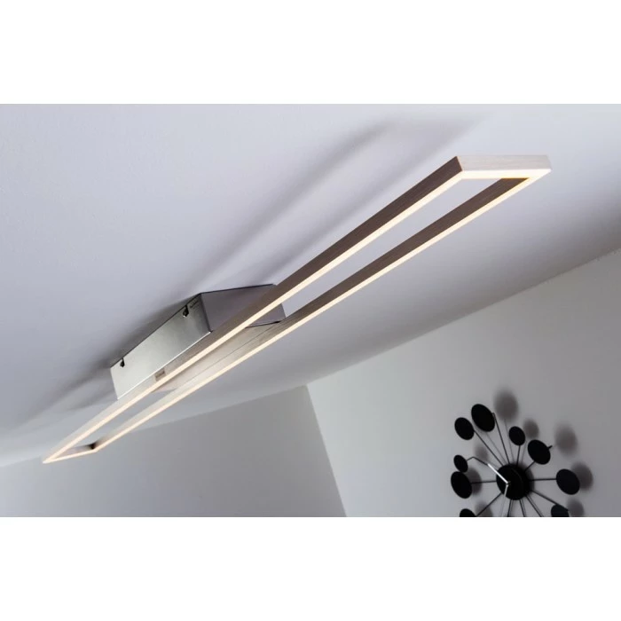 Paul Neuhaus Leuchten Paul Neuhaus Deckenleuchte LED Stahl gebürstet, 4-flammig – Bild 11