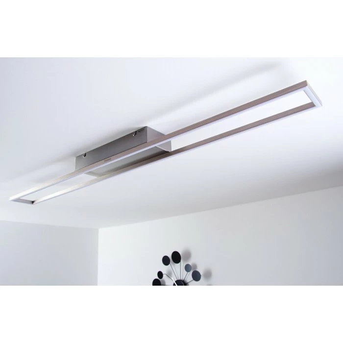 Paul Neuhaus Leuchten Paul Neuhaus Deckenleuchte LED Stahl gebürstet, 4-flammig – Bild 12