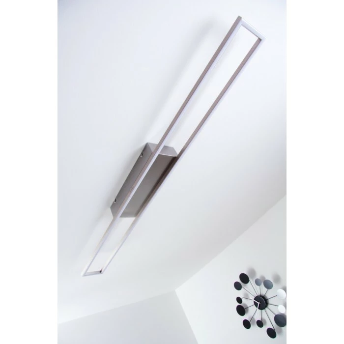 Paul Neuhaus Leuchten Paul Neuhaus Deckenleuchte LED Stahl gebürstet, 4-flammig – Bild 14