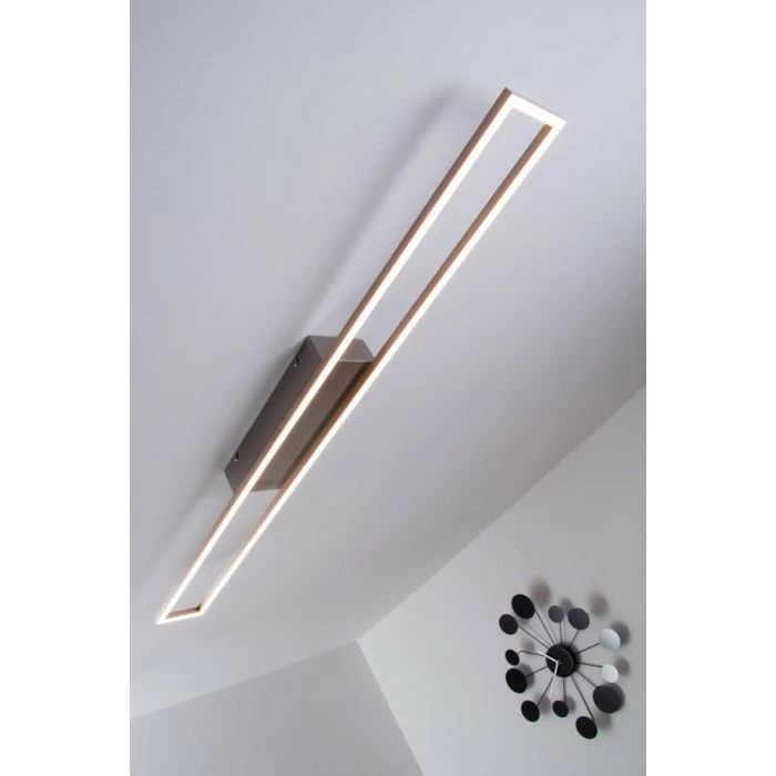 Paul Neuhaus Leuchten Paul Neuhaus Deckenleuchte LED Stahl gebürstet, 4-flammig – Bild 16