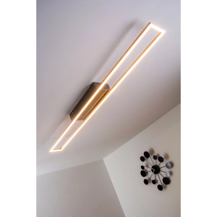 Paul Neuhaus Leuchten Paul Neuhaus Deckenleuchte LED Stahl gebürstet, 4-flammig – Bild 18