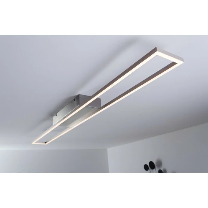 Paul Neuhaus Leuchten Paul Neuhaus Deckenleuchte LED Stahl gebürstet, 4-flammig – Bild 6