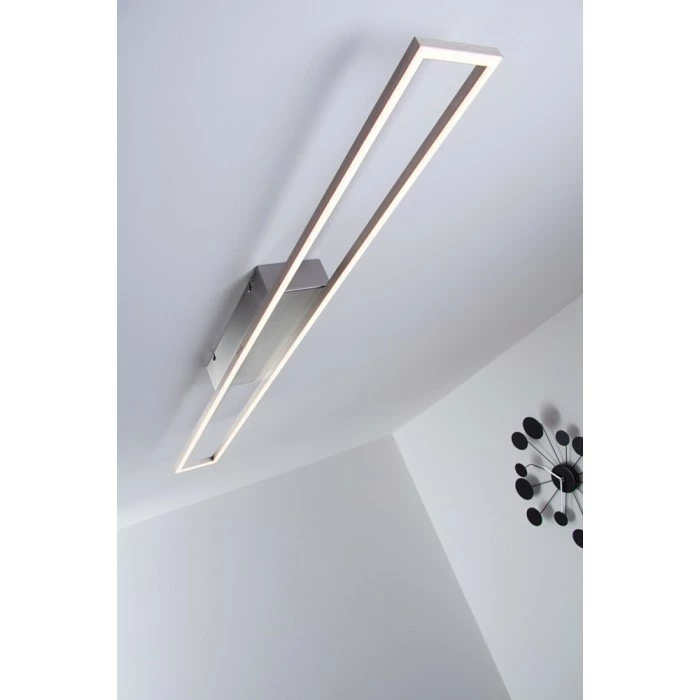 Paul Neuhaus Leuchten Paul Neuhaus Deckenleuchte LED Stahl gebürstet, 4-flammig – Bild 9