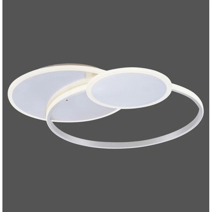 Paul Neuhaus Leuchten Paul Neuhaus EMILIO Deckenleuchte LED Silber, 1-flammig, Fernbedienung – Bild 2