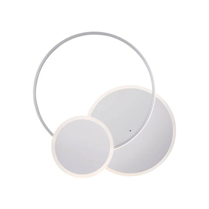 Paul Neuhaus Leuchten Paul Neuhaus EMILIO Deckenleuchte LED Silber, 1-flammig, Fernbedienung – Bild 4