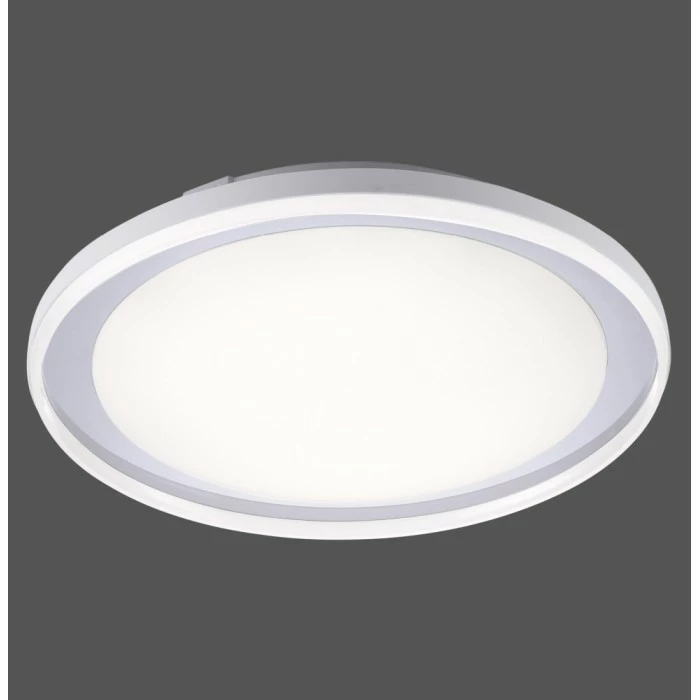 Paul Neuhaus Leuchten Paul Neuhaus LARS Deckenleuchte LED Chrom, 1-flammig, Fernbedienung – Bild 2