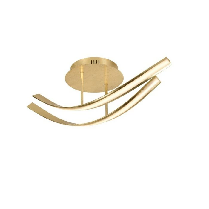 Paul Neuhaus Leuchten Paul Neuhaus LINDA Deckenleuchte LED Gold, 2-flammig – Bild 2