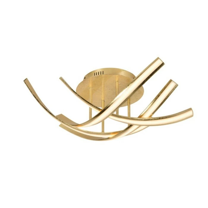 Paul Neuhaus Leuchten Paul Neuhaus LINDA Deckenleuchte LED Gold, 4-flammig – Bild 2