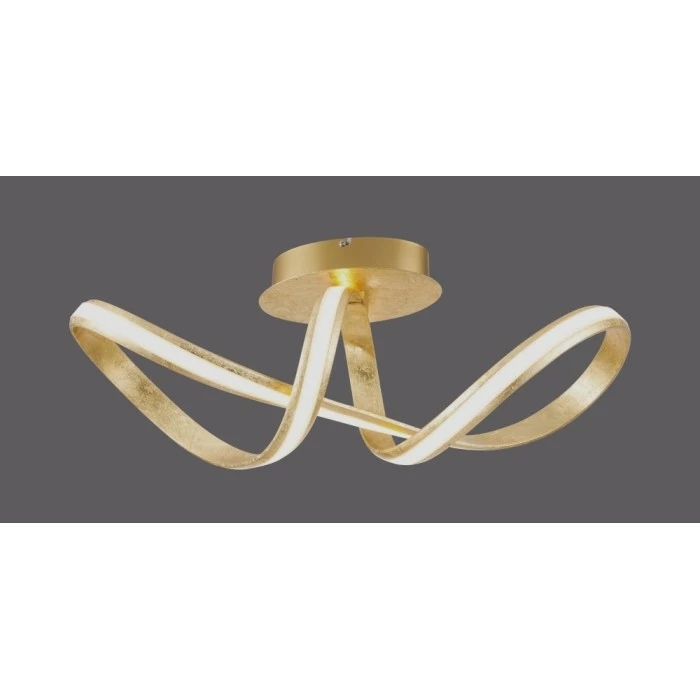 Paul Neuhaus Leuchten Paul Neuhaus MELINDA Deckenleuchte LED Gold, 1-flammig – Bild 2