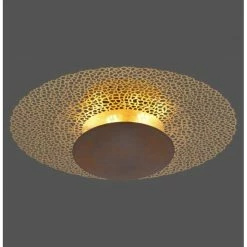 Paul Neuhaus Leuchten Paul Neuhaus NEVIS Deckenleuchte LED Rostfarben, 1-flammig