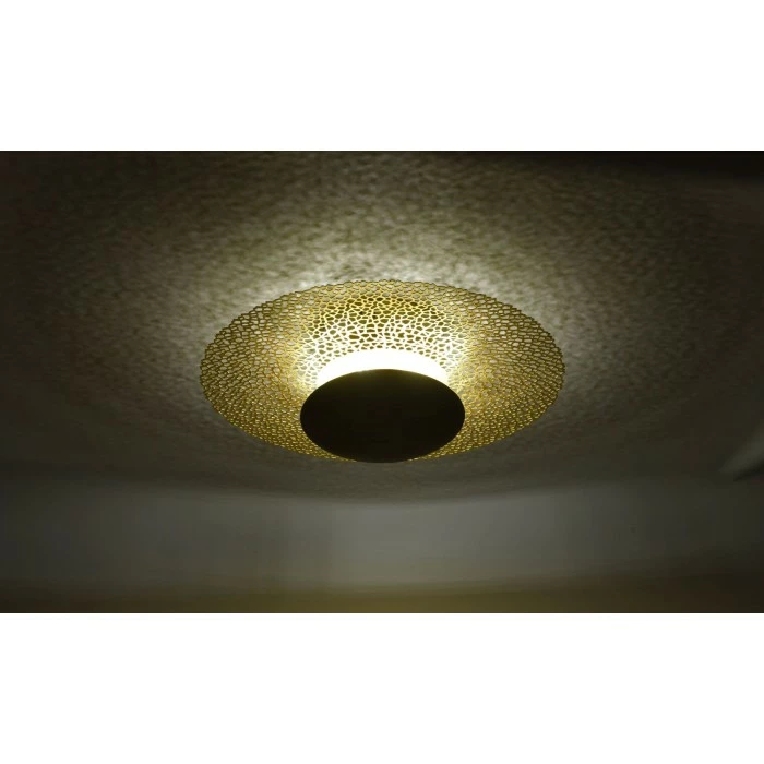 Paul Neuhaus Leuchten Paul Neuhaus NEVIS Deckenleuchte LED Rostfarben, 1-flammig – Bild 2