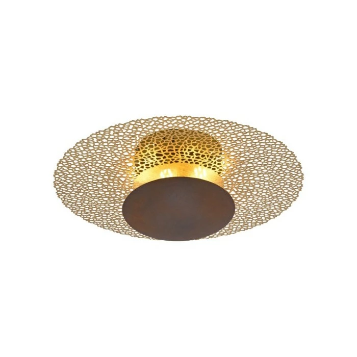 Paul Neuhaus Leuchten Paul Neuhaus NEVIS Deckenleuchte LED Rostfarben, 1-flammig – Bild 4