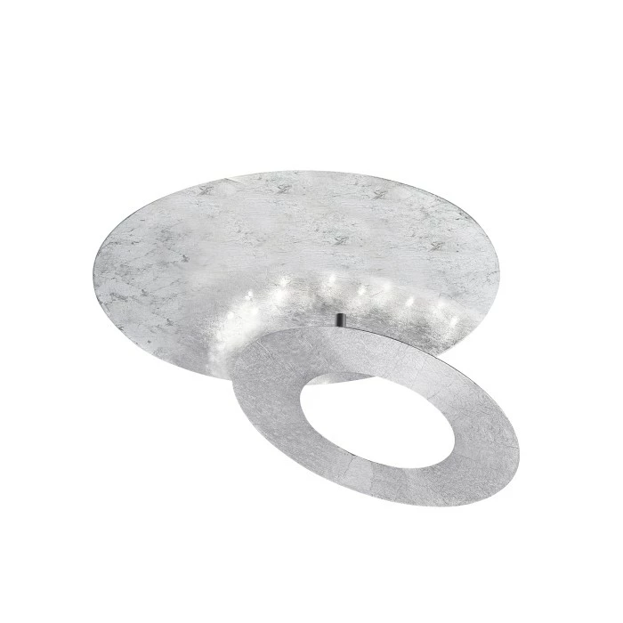 Paul Neuhaus Leuchten Paul Neuhaus NEVIS Deckenleuchte LED Silber, 1-flammig – Bild 2