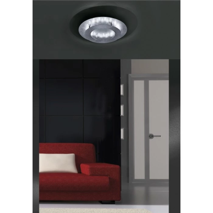 Paul Neuhaus Leuchten Paul Neuhaus Nevis Deckenleuchte LED Silber, 11-flammig – Bild 6