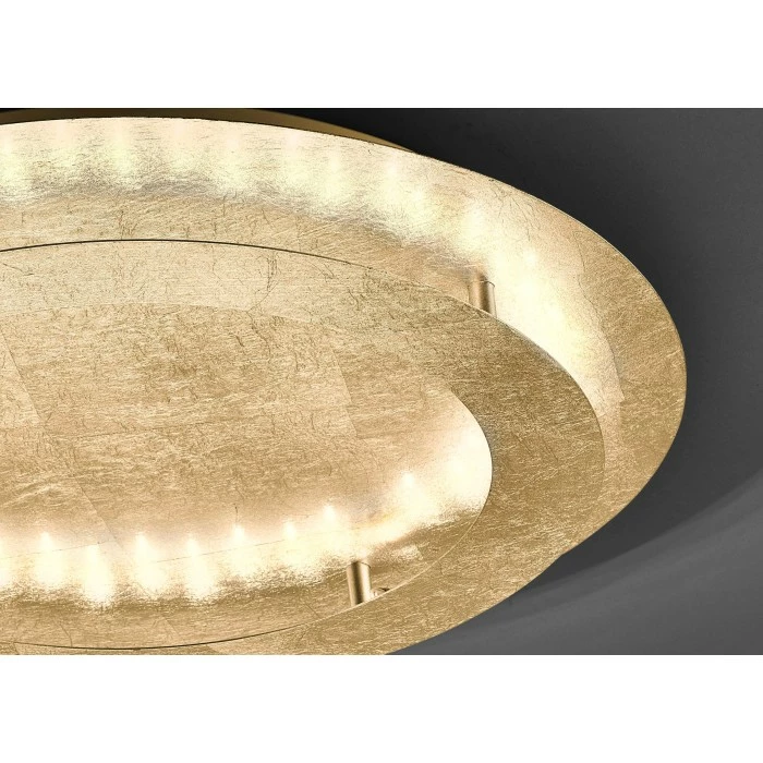 Paul Neuhaus Leuchten Paul Neuhaus NEVIS Deckenleuchte LED Gold, 4-flammig – Bild 3