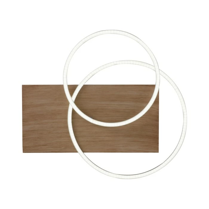 Paul Neuhaus Leuchten Paul Neuhaus PALMA Deckenleuchte LED Stahl gebürstet, Naturfarben, 2-flammig, Fernbedienung – Bild 6