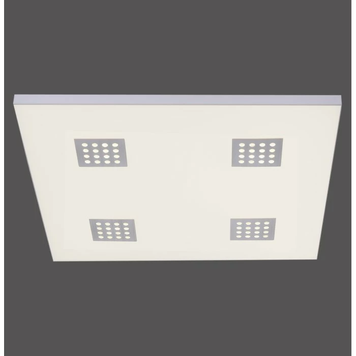 Paul Neuhaus Leuchten Paul Neuhaus PURE-NEO Deckenleuchte LED Aluminium, 4-flammig, Fernbedienung – Bild 2