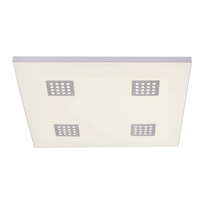 Paul Neuhaus Leuchten Paul Neuhaus PURE-NEO Deckenleuchte LED Aluminium, 4-flammig, Fernbedienung – Bild 3