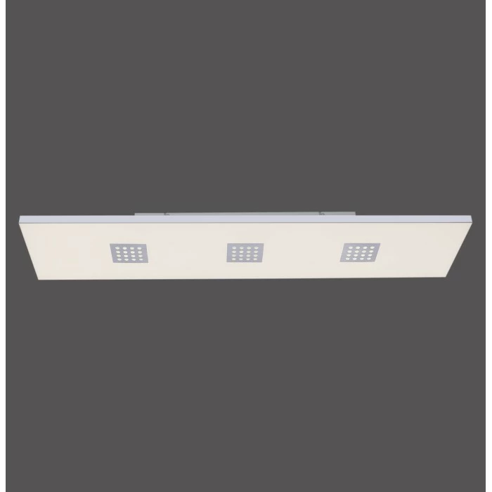 Paul Neuhaus Leuchten Paul Neuhaus PURE-NEO Deckenleuchte LED Aluminium, 3-flammig, Fernbedienung – Bild 2